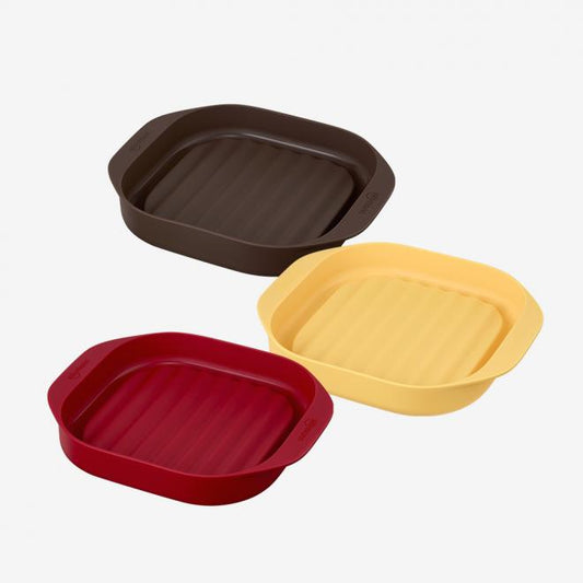 Sillymann Platinum Silicone Microwave Steamer Dish, Large Silicone Food Cooker, Dishwasher Safe & Heat Resistant
