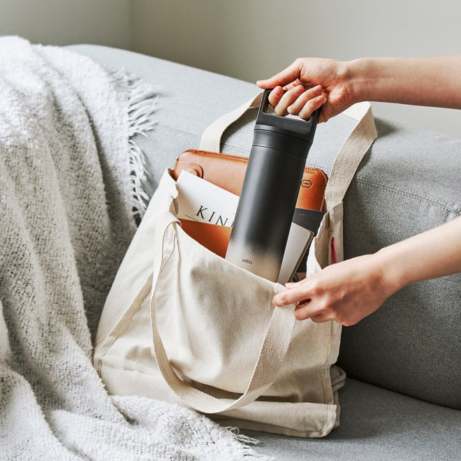 Sillymann WELL Daymate Slim Tumbler 22oz (670ml), Vacuum Insulated Stainless Steel Tumbler, Straw Lid, Carry Handle