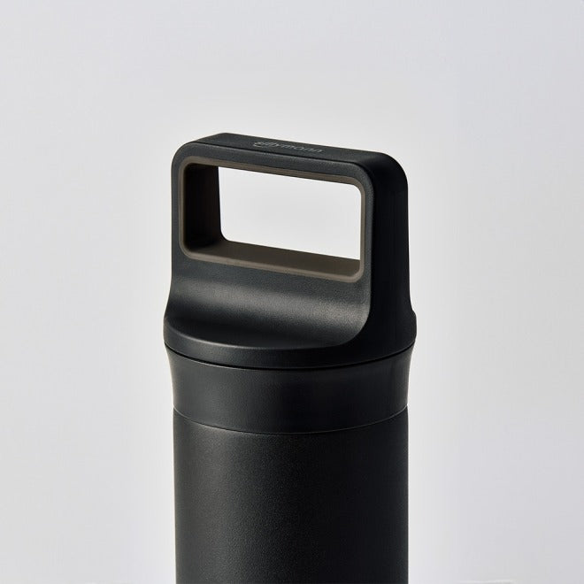 Sillymann Daymate Slim Tumbler 18.6 oz, Vacuum Insulated Stainless Steel Travel Mug with Handle, Straw & Sip Lid