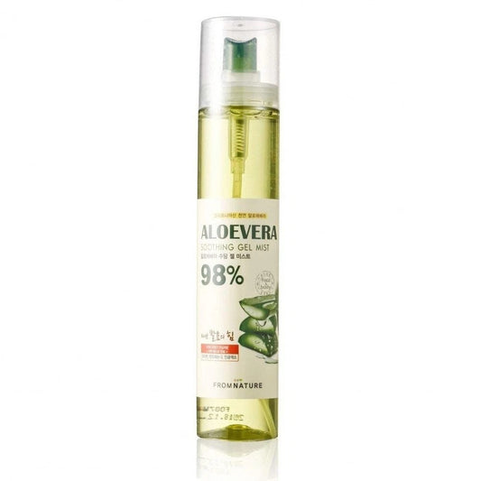 FROMNATURE Aloe Vera 98%"Moisture Soothing Gel Mist" - 4.06 fl oz. (120 ml)