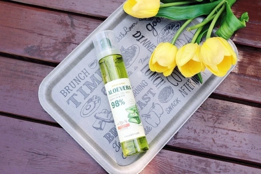 FROMNATURE Aloe Vera 98%"Moisture Soothing Gel Mist" - 4.06 fl oz. (120 ml)