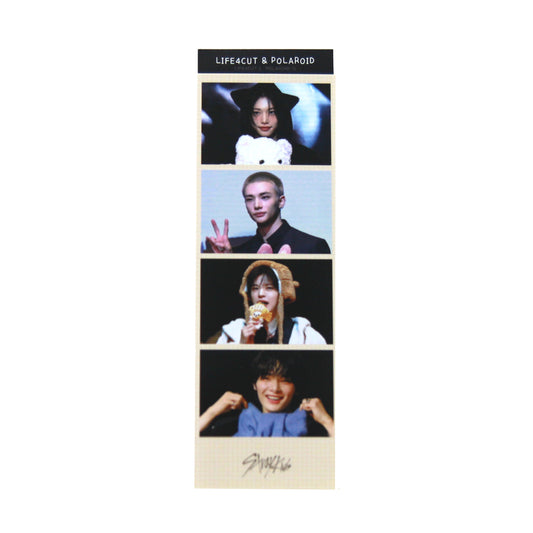 K-POP Idol Photo Booth Strip Set – Includes Member Photocards & 4-Cut Photos