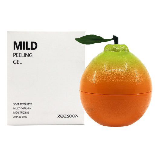 Zeesoon AHA BHA Exfoliating Cleansing Gel, Gentle Facial Cleanser for Dry & Troubled Skin, 3.38 fl.oz