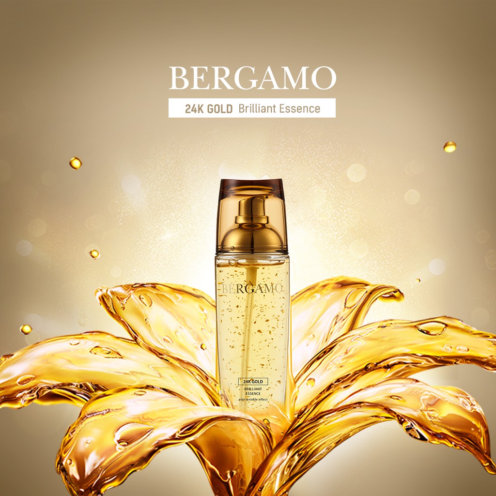 Bergamo 24K Gold Brilliant Essence (110ml 3.71 fl.oz)