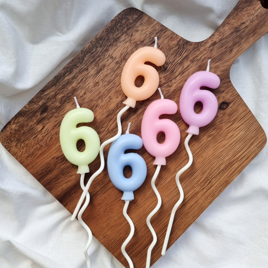 Birthday Candles for Cake, Birthday Candles Number 0-9 Pastel Random Color, Happy Birthday Numeral Candles Cake Topper Decoration for Party, Wedding, Girls, Boys, Kids, Adults, Party