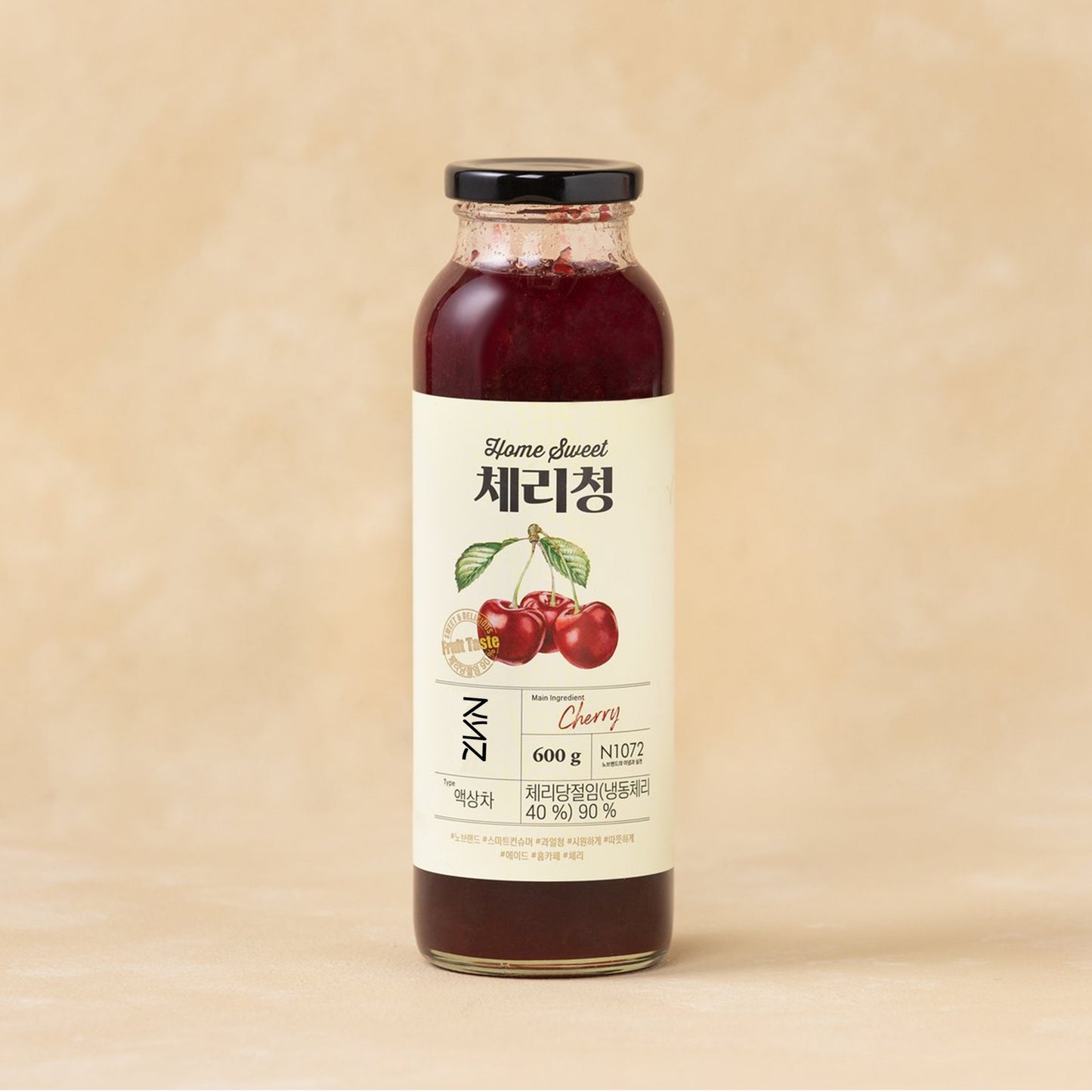 Cherry Flavor Syrup, 21.16 oz(600g), Makes a Refreshing Cool Drink Including Fruit Drinks, Smoothies, Juice, Soda, Iced tea & More