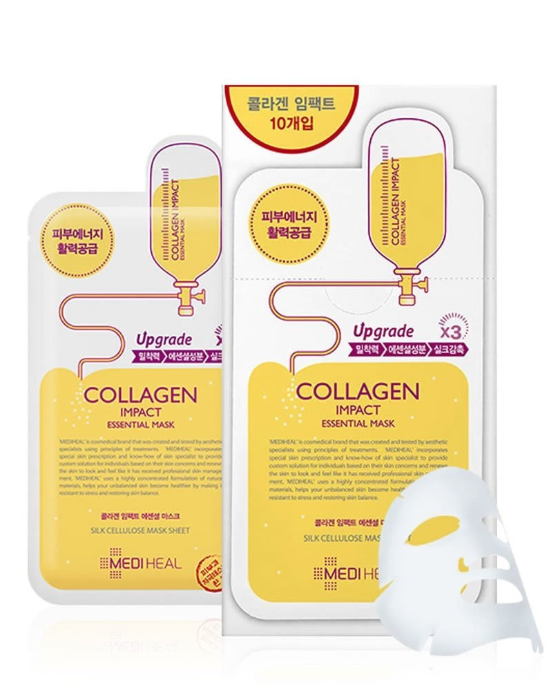 Mediheal Collagen Impact Essential Mask  25ml Pack of 10