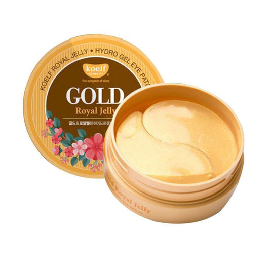 Koelf Gold & Royal Jelly Hydrogel Eye Patch (60 sheets) Korea Cosmetic