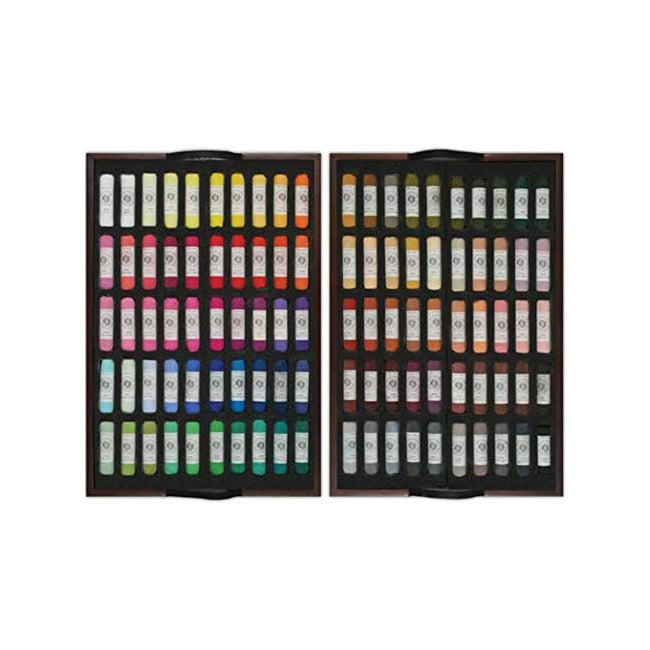 Mungyo Artists' Handmade Soft Pastels 100 Colors Set (MPHM-100)