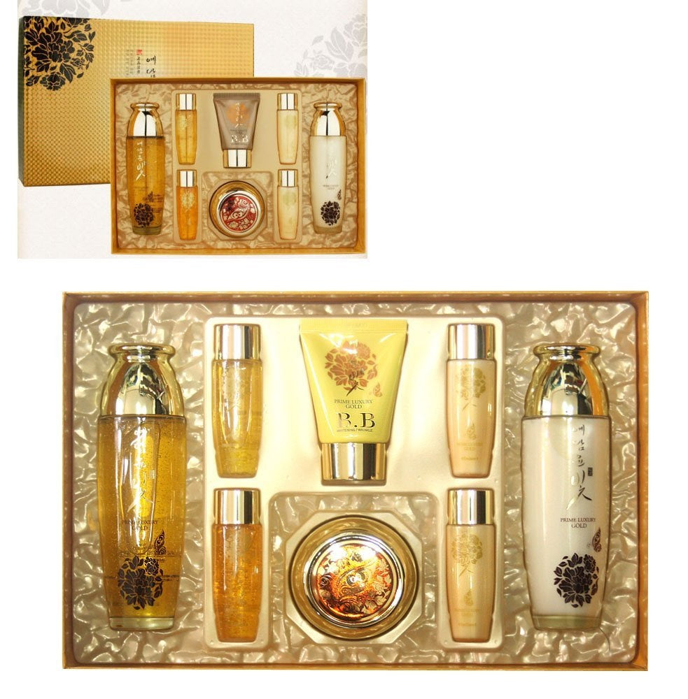 Yedam Yun Bit Prime luxury Gold Women Skin Care Set (7pcs) Korean Cosmetics
